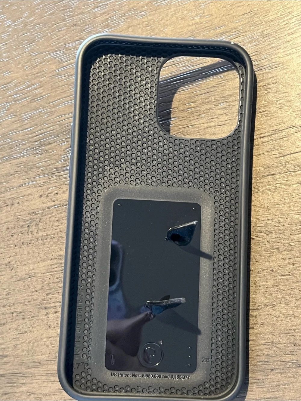 Loopy Case 13 PRO MAX- Cherry Pattern Black Phone Case with PopGrip Stand